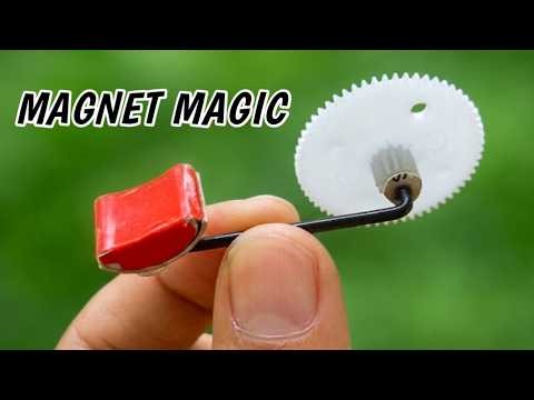 Unbelievable Magnet Invention! Magnet Power Magic | No Battery No Motor | Invent79