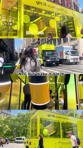 POV: you visited our Non-Stop Store and scanned the QR code for a free On-The-Go Wax Stick 🖤 sleek looks on the go have never been so easy 👀 #got2b #NSS #NYC #wax stick