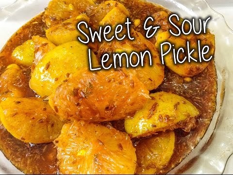 How To Make Sweet And Sour Lemon Pickle