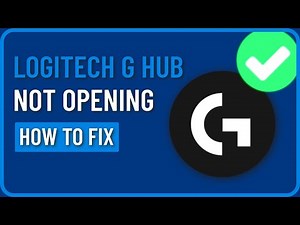Logitech G HUB Not Opening 2024 (New Fix) | How to Fix Logitech G HUB Not Working