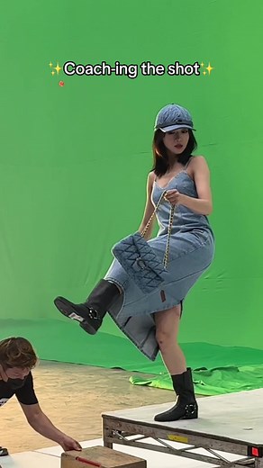 It’s giving soaring, flying 💫 #CoachNY #CourageToBeReal #QuiltedTabby #WuJinYan