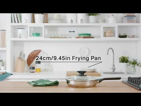 Tupperware - Universal Cookware 24cm/9.4in Frying Pan Stainless Steel