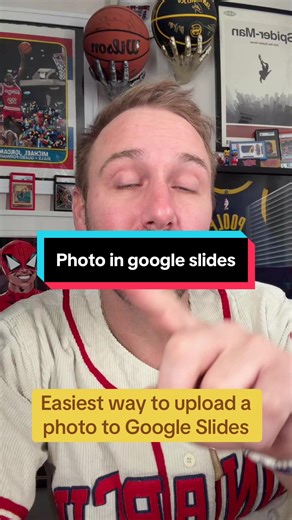 How to put a photo into Google slides! EASIEST WAY EXPLAINED! 🙌 | google photo