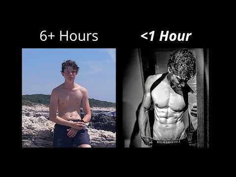 Why I Train Under 1 Hour a Week - Explained in 2 Minutes