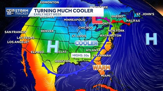 Record warm temperatures possible this week, big cooldown for St. Patrick's Day in Savannah
