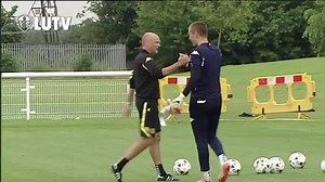 64K views · 1K reactions | Uwe Rosler puts the goalkeepers through their paces at Thorp Arch... | Leeds United | Facebook