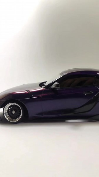 Toyota Supra mk5 Midnight Purple 3 #midnightpurple #supra #rclife #rcdrift #fypシ #k969 #tamiya #124scale #foryou #k969rwd