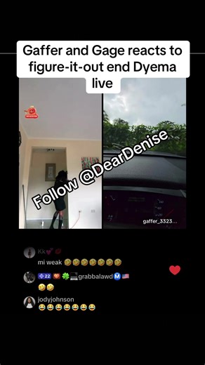 #jamaicantiktok🇯🇲viral #jamaicantiktok #dyema #gage #gaffer | figure it out end dyema live