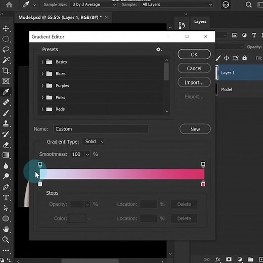 color overlay in photoshop