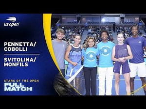 Pennetta/Cobolli vs. Svitolina/Monfils Full Match | Stars of the Open | 2025 US Open