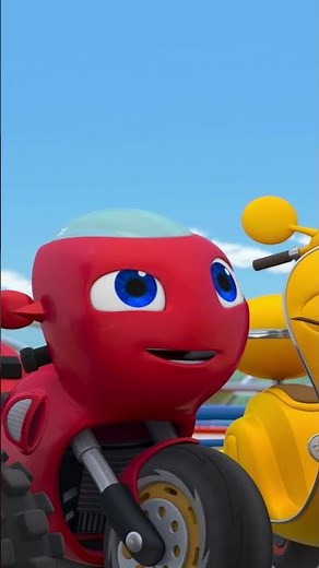 The Golden Ticket⚡️ Motorcycle Cartoon | Ricky Zoom #shorts