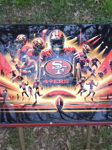 Custom Football San Francisco TV Trays - Etsy