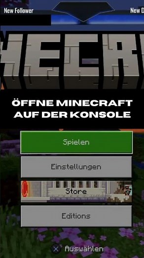 Minecraft Bedrock Server auf XBOX oder Playstation beitreten #Tutorial #deutsch #minecraft