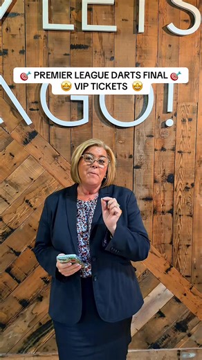 🎯🔥 PREMIER LEAGUE DARTS FINAL 2026 — VIP O2 ARENA EXPERIENCE! 🔥🎯 This is one of the biggest nights in darts… and it SELLS OUT FAST 😮‍🔥🍻 📍 Thursday 28th May 🏟 The O2 Arena, London 🎟️ VIP Encore Ticket Package Includes: ✅ VIP entrance at The O2 Arena ✅ Premium Encore tickets in VIP blocks 102/103 ✅ Access to the American Express VIP Lounge ✅ Relaxed, informal bar & lounge atmosphere 🍺 ✅ Access to a private bar 🏨 1 Night Hotel Stay Included: ✨ 4★ Good Hotel London (Royal Victoria Dock)