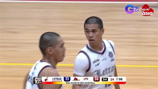 Manalili with the floater! 🎈 LIVE: https://www.youtube.com/watch?v=36iz-TxTDh8 #NCAA101 #NCAASeason101 #GMASports | GMA Sports PH