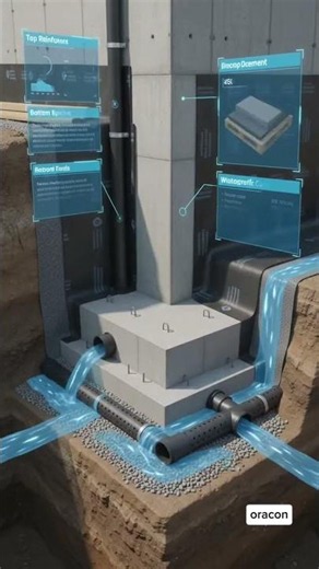 How Engineers Build Underground Basements#CivilEngineering #BasementConstruction #Building