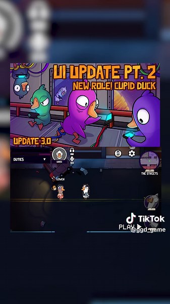 As Cupid Duck, use your ability to link players' lives! Find yourself becoming linked? Find your soon-to-be partner and slap them out of it before it's too late! #goosegooseduck #goosegooseduckgame #goosegooseduckgameplay #gagglestudios #ggd #newrole #cupidduck #freetoplay #f2p #indiegames #indiegame #indiedev #google #apple #steam #ios #android #duck #goose #mac #mobile