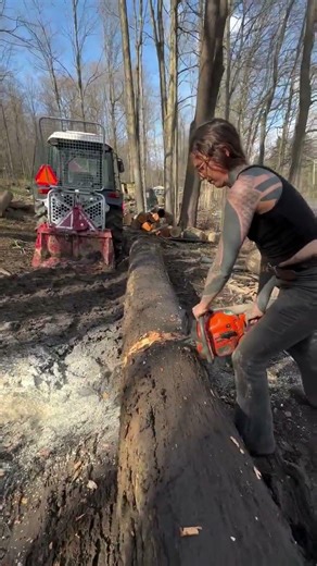 3 months late into logging season has us knee deep in mud n diesel... broken equipment and tools l.