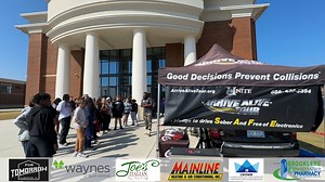 Alabaster Prevention Community was at Thompson High School this week...