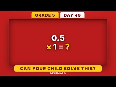 Subtracting Decimals Mastery | Grade 5 Daily Math Challenge (Day 49/365)