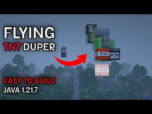 Flying TNT Duper | Minecraft Java 1.21.7