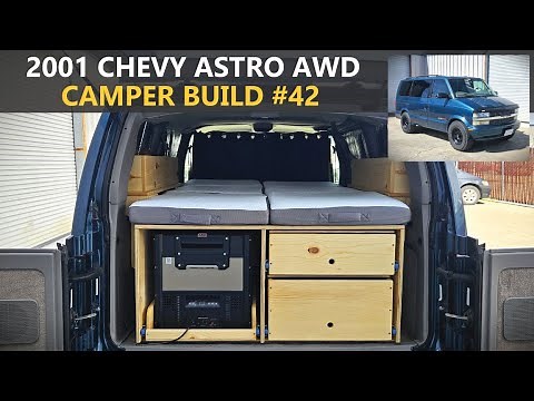 Chevy Astro Camper Build Designed For a Family of 4