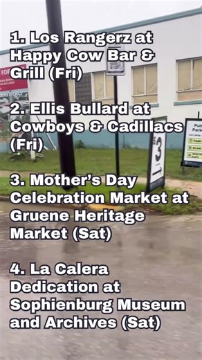 Things to Do This Weekend in New Braunfels (May 1-3)