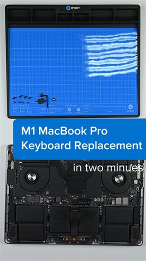 iFixit on Instagram: "When your keyboard gives up, you grab a screwdriver and hit record. Just another fix around the office. — #iFixit #MacBook #RighttoRepair"