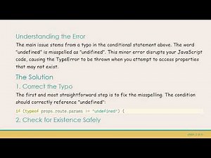 Resolving the TypeError: undefined is not an object in Your React Navigation Code