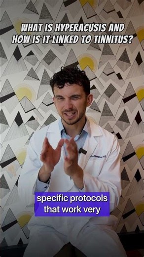 What is HYPERACUSIS and how is it LINKED to TINNITUS? #tinnitus #hyperacusis #soundsensitvity