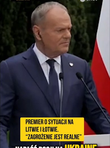 Tusk: rosyjska agresja wobec Ukrainy wymaga stanowczej reakcji