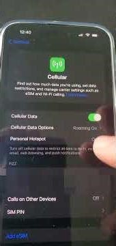 Nausea: How to Disable 5G and 120Hz Display on iPhone