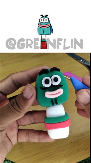 My Sprunki OC: Harold (from SPONGEBOB) #sprunkioc #animation #mysprunkioc #clayart