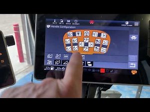 Datatronic 5 Terminal Overview | Massey Ferguson Windrowers | Settings