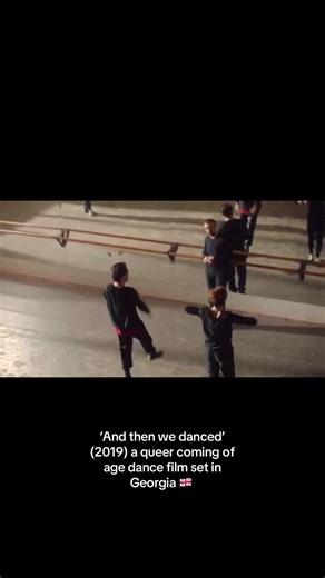 And then we danced (2019) is a queer coming of age dance film set in Georgia. The Georgian folk dance, the kintouri, features in the film. This dance was traditionally performed by the kintos who were lower class traders and entertainers in the 19th Century who were queer. The kinto is now the symbol of Tbilisi Pride. #ballet #ballettok #dancetok #artist #film