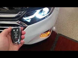 2018 GM Chevrolet Equinox SUV - Smart Key Fob - Testing After Changing Weak Battery