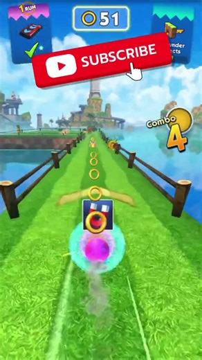 Sonic Dash OP Run 🔥 1 Second = 1000 Speed