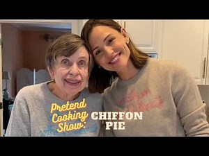Pretend Cooking Show: Chiffon Pie