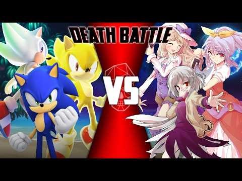 〖MUGEN〗Sonic The Hedgehog vs Watatsuki no Yorihime, Watatsuki no Toyohime and Sagume Kishin