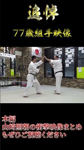 [Kyokushin Dragon Forever] Shocking footage of Terutomo Yamazaki, 77 years old, kumite video [Tri...