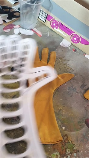 Claws out! 🦅 #fursuitmaking #fursuitmaker #paws #hands #talons