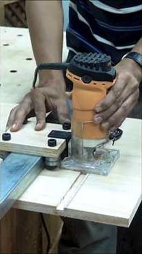 Amazing DIY Router Bearing Rail Guide for Woodworking Tools #woodworkingtools #wood #woodtools