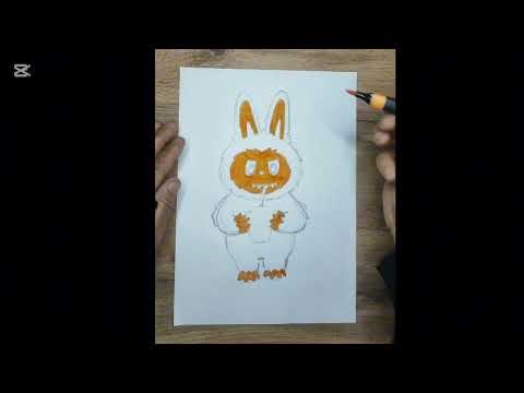 Drawing Labubu Step by Step