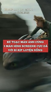 Bí Kíp Luyện Rồng 3 màn hình = Mãn nhãn x3! 🐉BÍ KÍP LUYỆN RỒNG | Khởi chiếu tại rạp: 13.06.2025 👨‍👩‍👧‍👦Phim được xếp loại K - Dành cho mọi độ tuổi (khán giả dướ 13 tuổi phải có sự giám sát của ba, mẹ, hoặc người giám hộ khi xem phim) #BiKipLuyenRong #HowToTrainYourDragon | Universal Pictures Vietnam