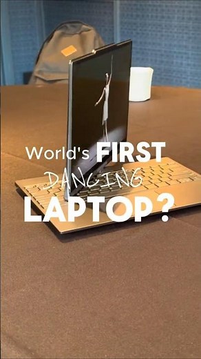 World's first DANCING laptop?! No, this isn't a joke