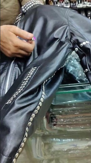 Custom Studded Leather Jacket for Men | Genuine Leather | Handmade Rockstar Biker Jacket