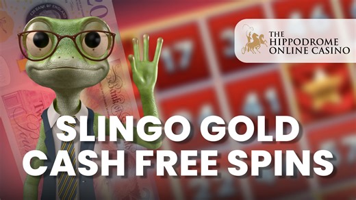 Slingo Gold Cash Free Spins @ Hippodrome — Bonus Match in Motion