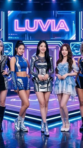 LUVIA(루비아) 데뷔곡 하이라이트! #Shorts #Kpop #AIIdol
