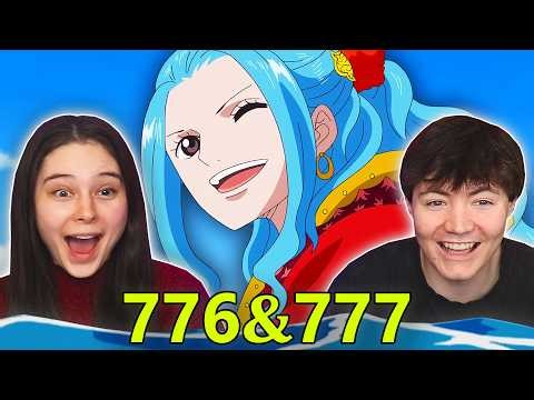 WE MISSED VIVI SO MUCH!!! 👒 One Piece Ep 776 & 777 REACTION & REVIEW