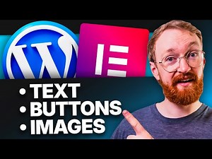 How to Edit Text, Buttons, and Images in Elementor